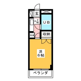 大橋ビル【2階】の間取り