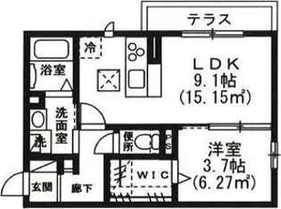 ラインハット・グランバニア グランバニア【1階】の間取り
