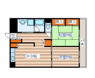 M・フロマージュ【1階】の間取り