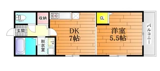 スワンズガーデン【2階】の間取り