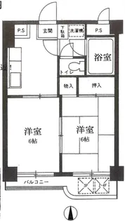 フローレス絵面【3階】の間取り