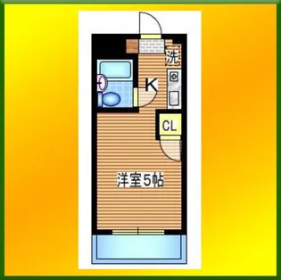 ゴールドパレス【1階】の間取り