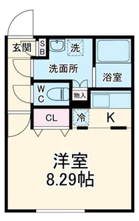 Branche覚王山【5階】の間取り