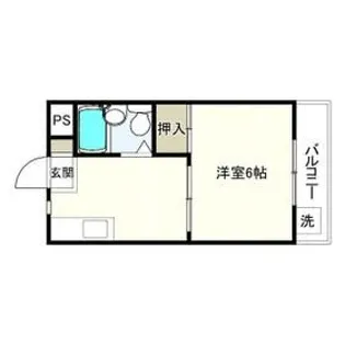 春風の庭とコテージ【2階】の間取り