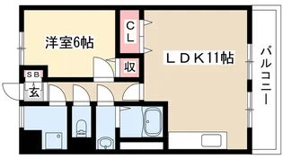 第3籠原ビル【5階】の間取り