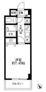フォートラス板橋本町【2階】の間取り