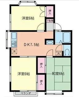 プレセア【2階】の間取り