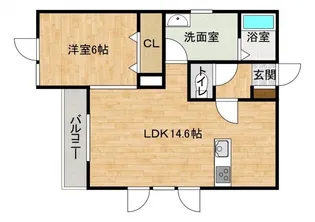 KII【3階】の間取り