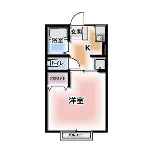 フェニックス【1階】の間取り