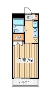 メゾンボヌール菊名D棟【1階】の間取り
