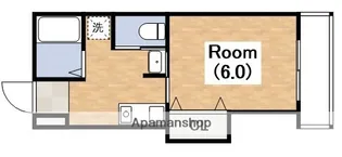 第2門口マンション【3階】の間取り