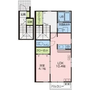 グランツ夢【2階】の間取り