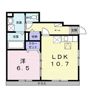 BASE SK【1階】の間取り
