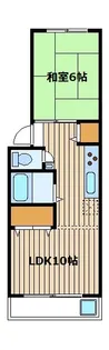 大洋中村橋マンション【3階】の間取り