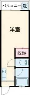 帝京マンション【3階】の間取り