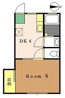 メゾン梨里【2階】の間取り