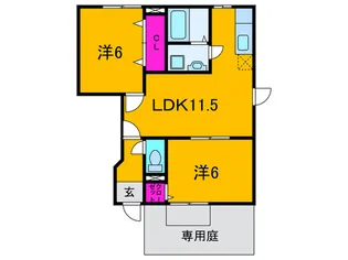 NGT21-FUKUDAの間取り