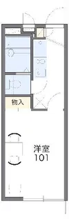 レオパレスエアル【1階】の間取り