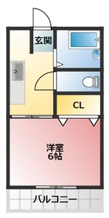 ベルハイム【1階】の間取り