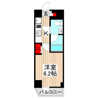 S-RESIDENCE成増CLAIR【4階】の間取り