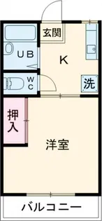 アトレイユA【2階】の間取り