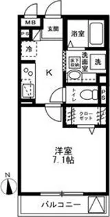 ダイワプレミア当代島II【3階】の間取り