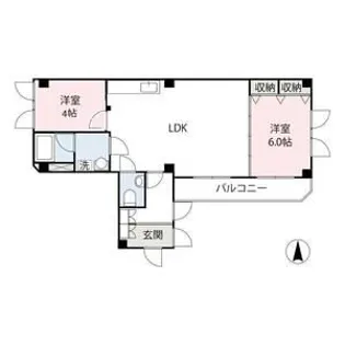 モンテスール【2階】の間取り