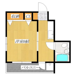赤羽ウエストハイツ【3階】の間取り