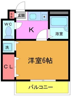 フィッツ渋谷【3階】の間取り
