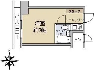 ウィン青山【5階】の間取り