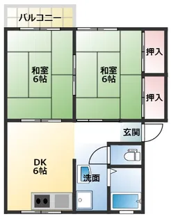 ソファレ高倉【2階】の間取り