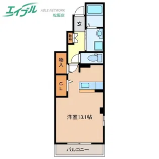 アクティーフ【1階】の間取り