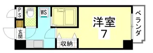 デプレ北野【3階】の間取り