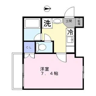 KGI Fasto【4階】の間取り