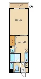 アドレス豊栄【5階】の間取り