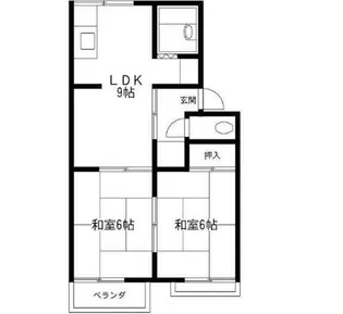 グランドタウン【2階】の間取り