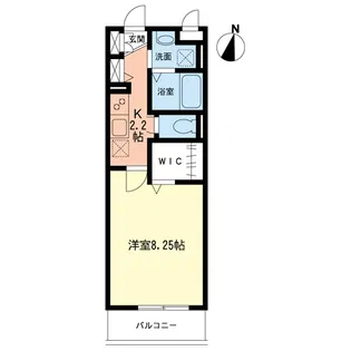 ベルクレスト【2階】の間取り