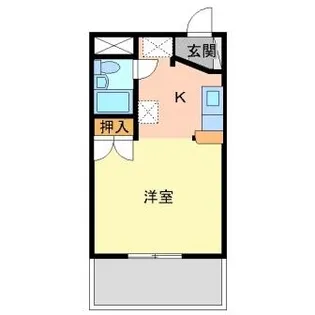 プランドール【4階】の間取り