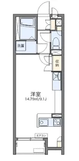 ライク シェル【2階】の間取り