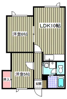 サンヒルズ【1階】の間取り
