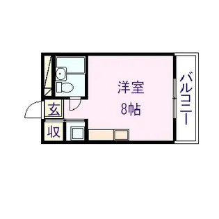 シャトーリオン飯田【2階】の間取り