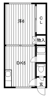 北海道札幌市豊平区豊平七条8【アパート】の間取り