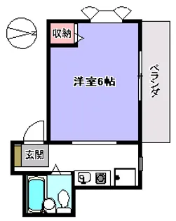 泉コーポ(上板橋)【2階】の間取り