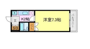 シャトー・ドールKIII【3階】の間取り