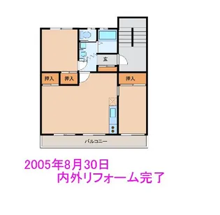 Fメゾン【4階】の間取り