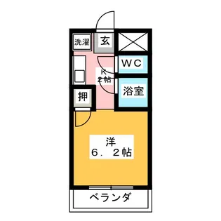 エクセル塩釜II【2階】の間取り