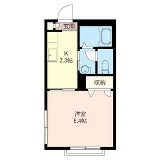 エスペランサ【2階】の間取り