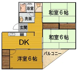 第一マンション ミラージュ【3階】の間取り