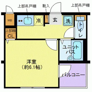 フォルトゥナ小石川【4階】の間取り