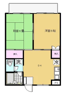 エクセル大和田【2階】の間取り